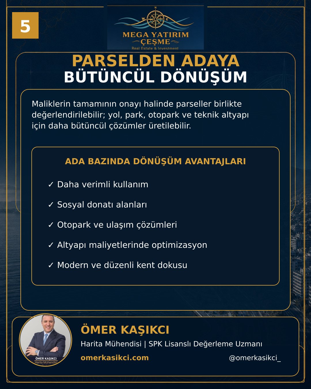 Parselden adaya bütüncül dönüşüm