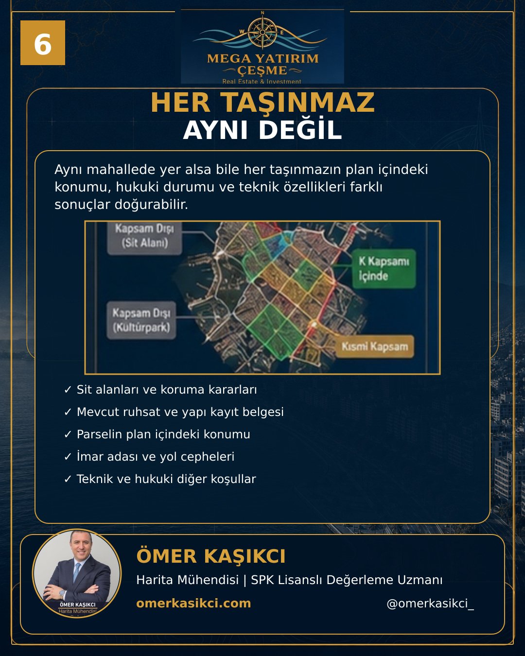 Her taşınmaz aynı değil